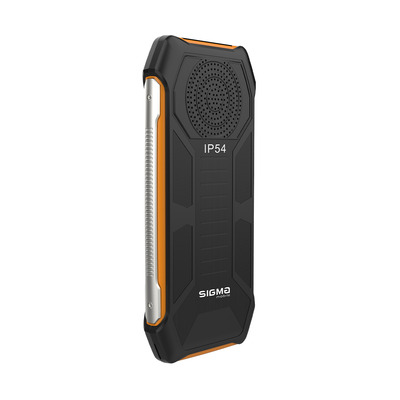 Мобильный телефон Sigma mobile X-style 323 Rain Black/Orange (4827798885727); 3.2" (320х240) TN / клавиатурный моноблок / MediaTek 6261D / microSD до 32 ГБ / без камеры / 2G (GSM) / Bluetooth / 143х70х15 мм, 173 г / 3000 мАч / черно-оранжевый