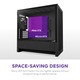 Корпус NZXT H3 Flow Black без БП (CC-H31FB-01)