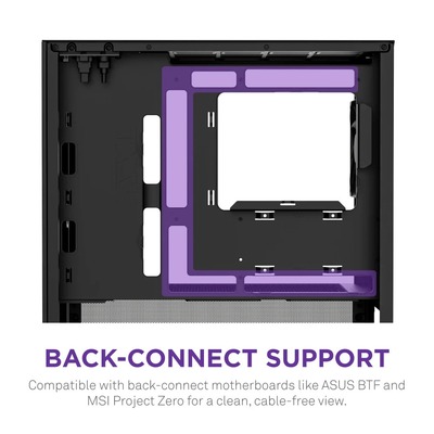 Корпус NZXT H3 Flow Black без БП (CC-H31FB-01)