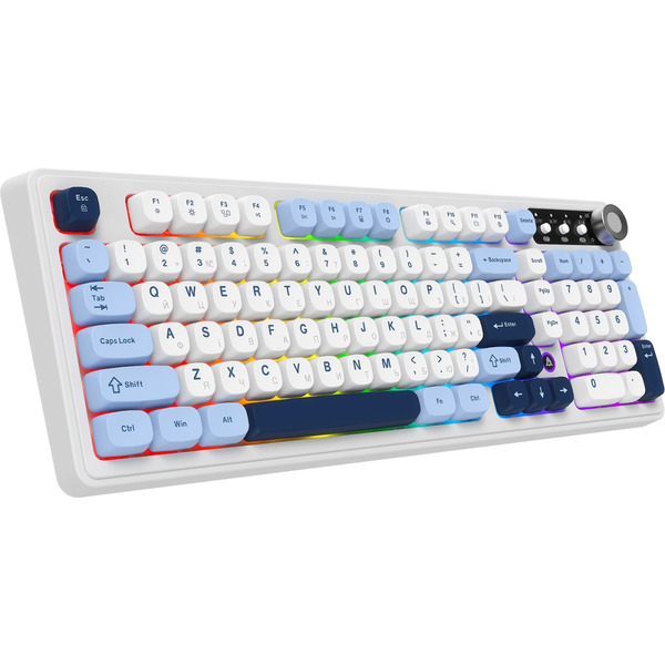 Клавиатура беспроводная Ajazz AF98 Plus Glacier Blue (AF98-PLUS-GB)