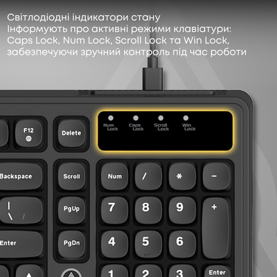 Клавиатура Ajazz AF98 Black USB-C Black (AF98-B)