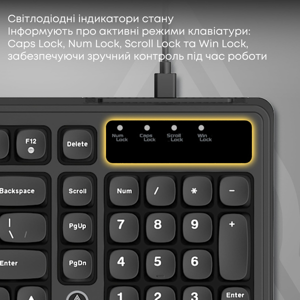 Клавиатура Ajazz AF98 Black USB-C Black (AF98-B)