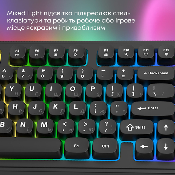 Клавиатура Ajazz AF98 Black USB-C Black (AF98-B)