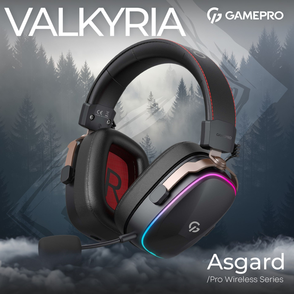 Наушники GamePro Asgard Valkyria Black HSW249B