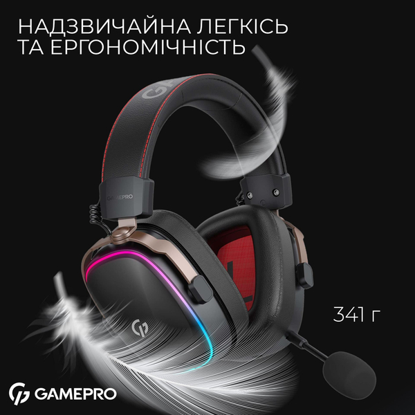 Наушники GamePro Asgard Valkyria Black HSW249B