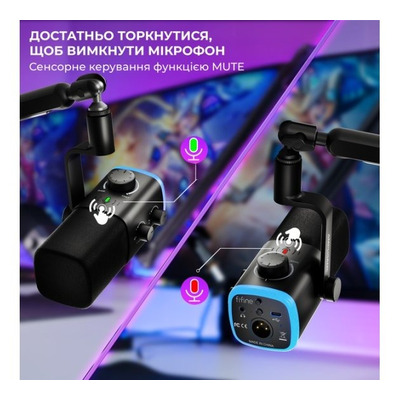 Микрофон Fifine AM9 Black