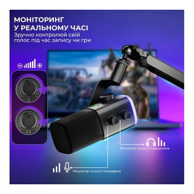 Микрофон Fifine AM9 Black