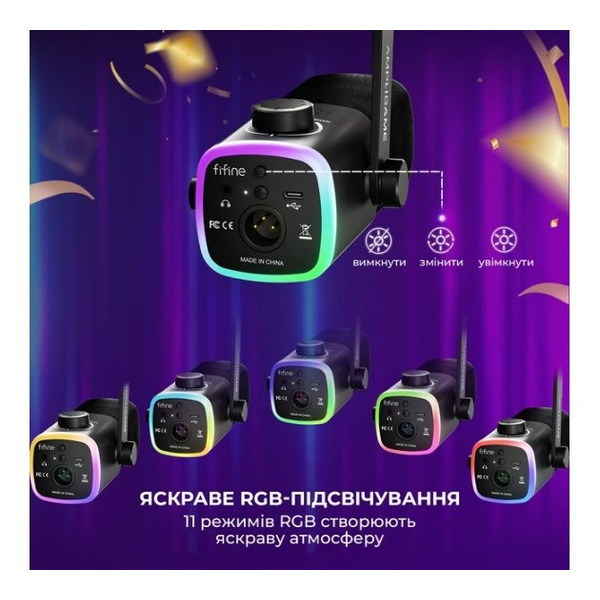 Микрофон Fifine AM9 Black