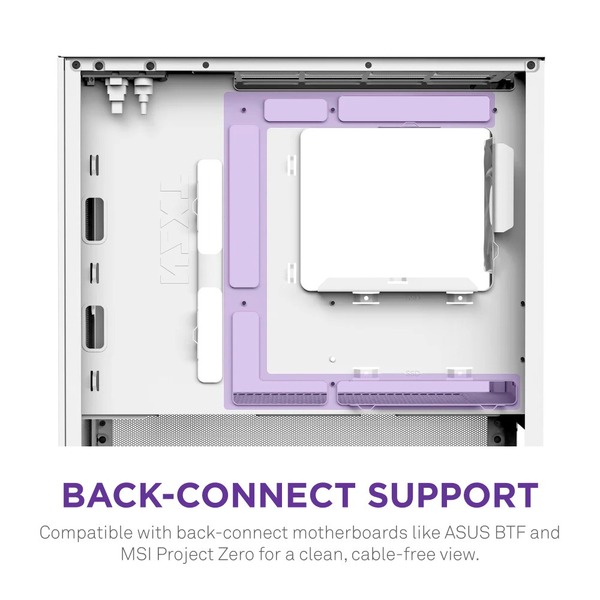 Корпус NZXT H3 Flow White без БП (CC-H31FW-01)