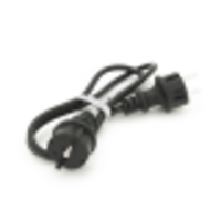 Кабель з двома литими вилками для підключення генератора, подовжувач 1 м ГОСТ 2х1,5 мм (3100Вт, 14А, 250В)