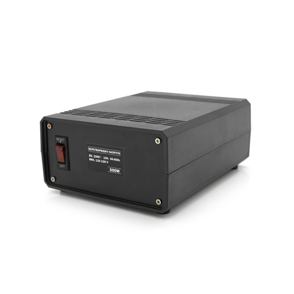 Преобразователь напряжения снижающий MERLION PN-500, Вход 220 В/Выход 110V, 500 Вт, трансформаторный