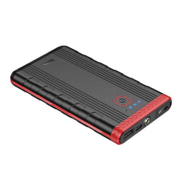 Пусковой прибор для аккумулятора автомобиля JUMP STARTER HOCO QS5, Power Bank 6000mAh, Box