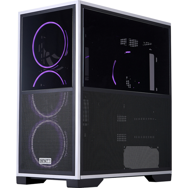 Корпус 1stPlayer IF8-BK-4FO7-14 Black