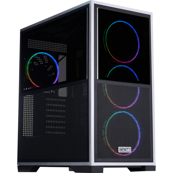 Корпус 1stPlayer IF8-BK-4FO7-14 Black