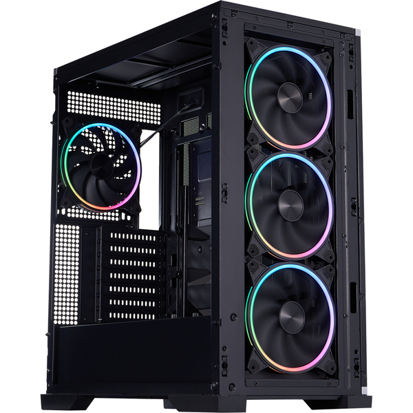 Корпус 1stPlayer IF8-BK-4FO7-14 Black