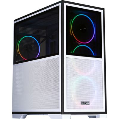 Корпус 1stPlayer IF8-WH-4FO7-14-W White