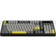 Клавиатура беспроводная Ajazz AF98 Plus Black Gray Yellow (AF98-PLUS-BGY)