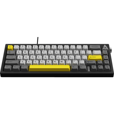 Клавиатура Ajazz AK650 Moon Yellow Switch Black USB-C (AK650-MY-GWY)