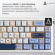 Клавиатура Ajazz AK650 Sea Salt Switch White USB-C (AK650-SS-BWB)