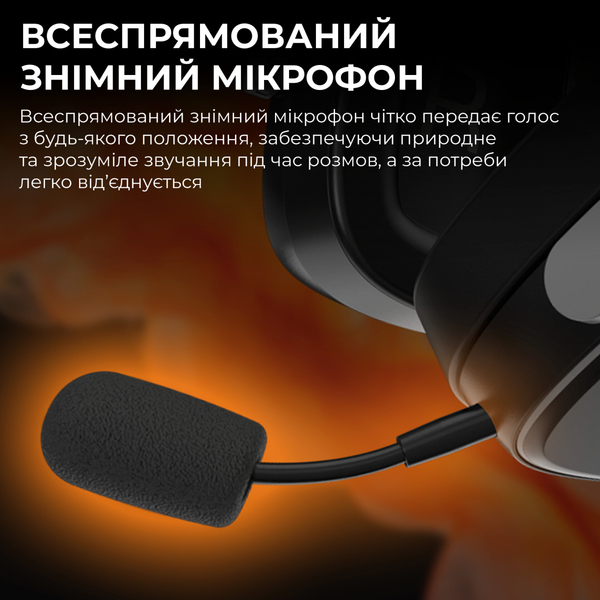 Навушники Ajazz AHM09 MAX 3-Mode Black (AHM09-MAX-BGY)
