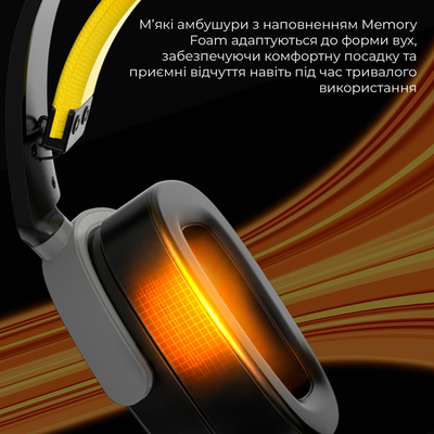 Bluetooth-гарнитура Ajazz AHM09 MAX 3-Mode Black (AHM09-MAX-BGY)