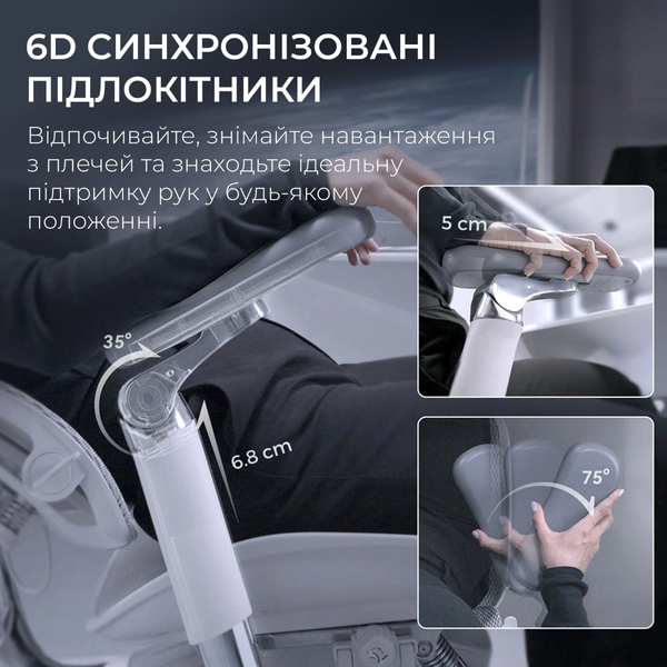 Крісло офісне Sihoo Doro S100 Mesh Black (S100-M301)