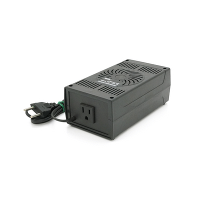 Преобразователь напряжения понижающий MERLION PN-250, Input 220 V/Output 110V, 250W, трансформаторный