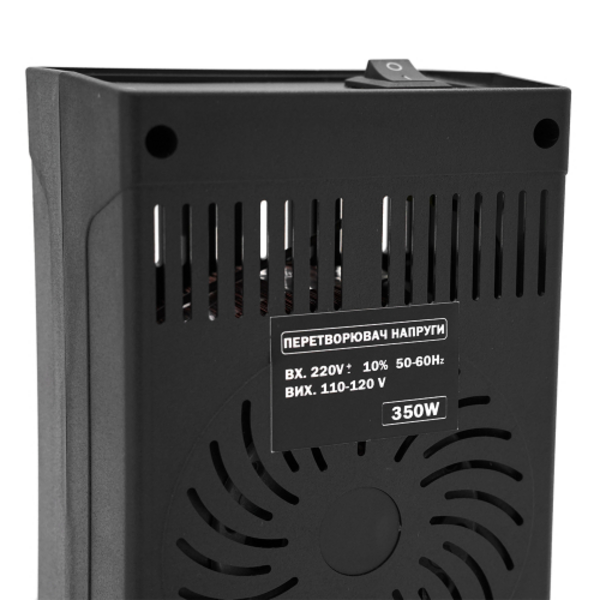 Перетворювач напруги понижуючий MERLION PN-350, Input 220 V / Output 110V, 350W, трансформаторний