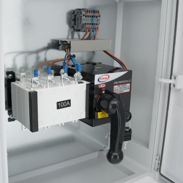 ATS до генераторів KNS1-100GA / 4P. 400V, 100A, 50Hz, AC-33iB, 7.65kA
