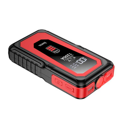 Пусковий прилад для акумулятора автомобіля JUMP STARTER HOCO QS3, Power Bank 10000mAh, Box