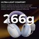 Bluetooth-гарнитура Ajazz AHM08 MAX 3-Mode White (AHM08-MAX-PWB)