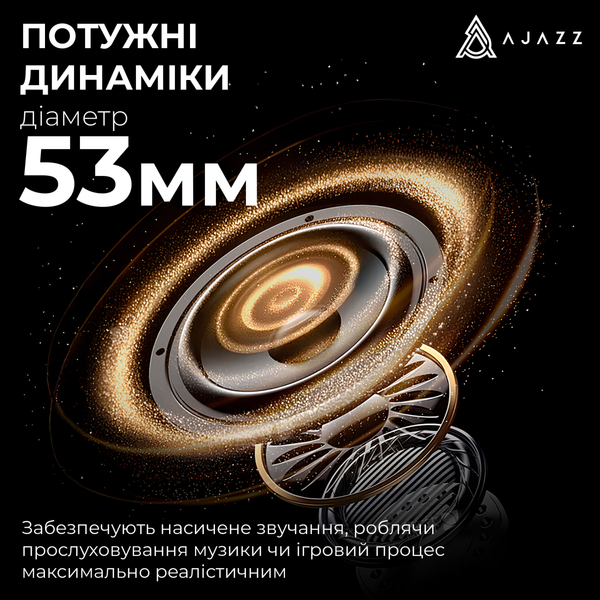 Навушники Ajazz AHM08 MAX 3-Mode White (AHM08-MAX-PWB)