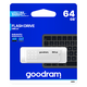 USB Flash GoodRAM 64GB USB 2.0 UME2 White, Retail