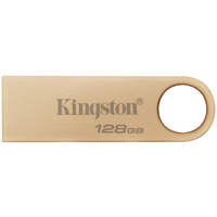 USB Flash Kingston SE9 G3 128GB USB3.2 Metal Gold, Retail
