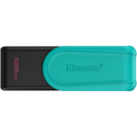 USB Flash Kingston  DataTraveler Exodia S 128GB USB3.2 Gen 1 Black/Turquoise, Retail