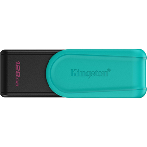 USB Flash Kingston  DataTraveler Exodia S 128GB USB3.2 Gen 1 Black/Turquoise, Retail