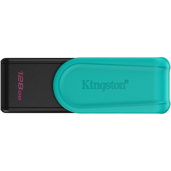 USB Flash Kingston  DataTraveler Exodia S 128GB USB3.2 Gen 1 Black/Turquoise, Retail