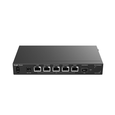 Маршрутизатор Ruijie Reyee RG-EG406XS (1x2,5GE WAN, 1xSFP+ WAN/LAN, 3x2,5GE WAN/LAN, 1x2,5GE LAN, VPN, Cloud Managed)