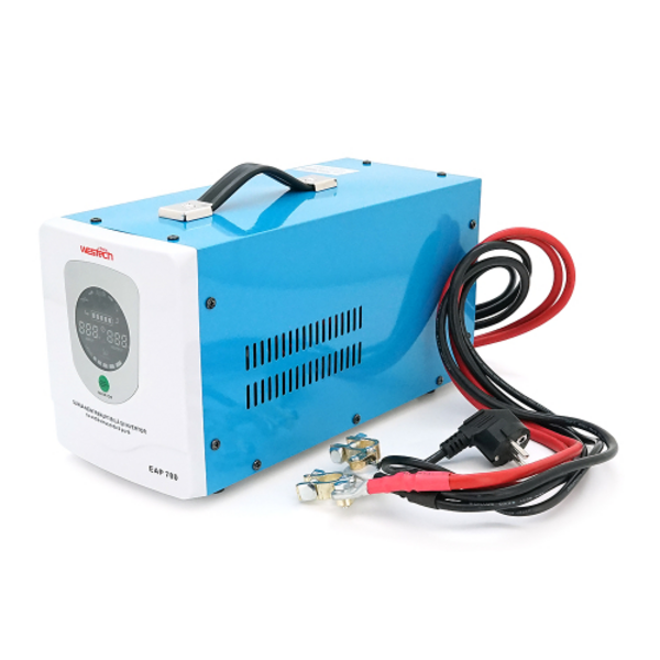 ДБЖ з правильною синусоїдою Westech EAP-Energy-1000VA / 700W 12V, однофазний, напольного монтажу, LED дисплей, DC150-270V, AC230&amp;amp;plusmn;8%, 2*Shuko, Q8