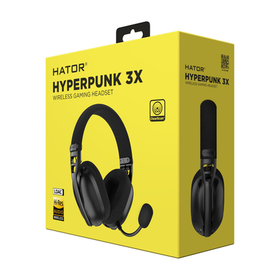 Bluetooth-гарнитура Hator Hyperpunk 3X Wireless Black (ESH14)