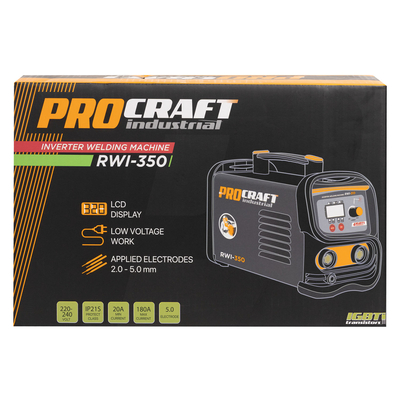 Інверторний зварювальний апарат Procraft industrial RWI350 2026