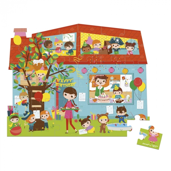 Janod Пазл Вечірка. День народження