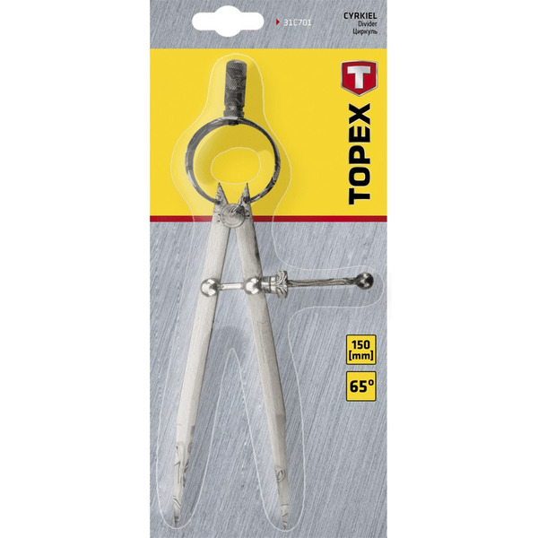 Циркуль слюсарний Topex 31C701