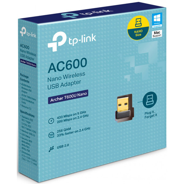 WiFi-адаптер TP-Link Archer T600U Nano