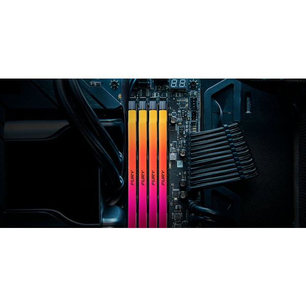 Оперативна пам'ять Kingston FURY Renegade RGB DDR5-6400 32GB (2x16GB) CL32 (KF564C32RSAK2-32)