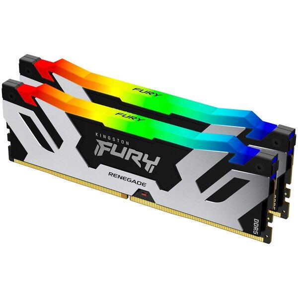 Оперативна пам'ять Kingston FURY Renegade RGB DDR5-6400 32GB (2x16GB) CL32 (KF564C32RSAK2-32)
