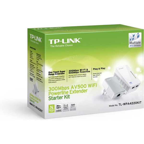 Powerline-адаптер TP-LINK TL-WPA4220KIT