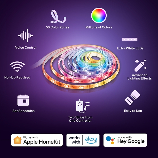 TP-Link Розумна багатобарвна Wi-Fi стрічка TAPO L930-10