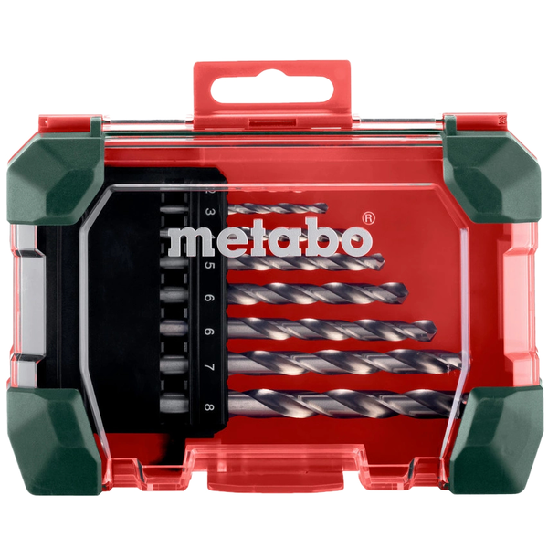 Набір свердл по металу Metabo HSS-G (626695000) 25 шт. (1.0-13.0 мм)
