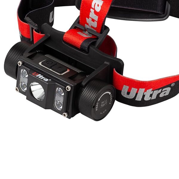 Налобний LED ліхтар акумуляторний ULTRA 1000 Лм (Li-ion 21700 4000 мАч, 5390032)